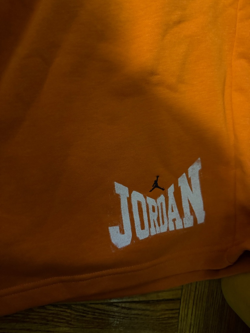 NWT Jordan Men’s Bright Orange Athletic Shorts size XXL - Picture 2 of 9